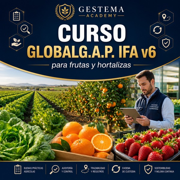 Curso GLOBALG.A.P. IFA v6. Certificación para producción primaria