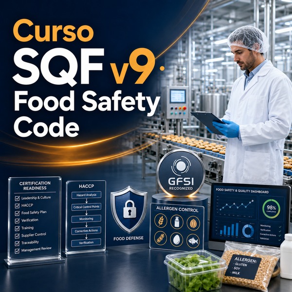 Curso SQF Food Safety Code v9