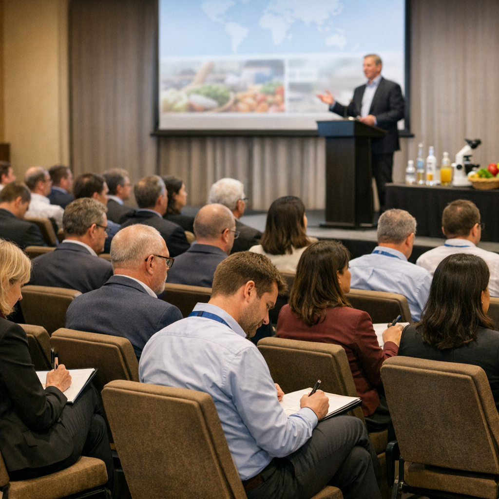 Congreso internacional con profesionales del sector alimentario